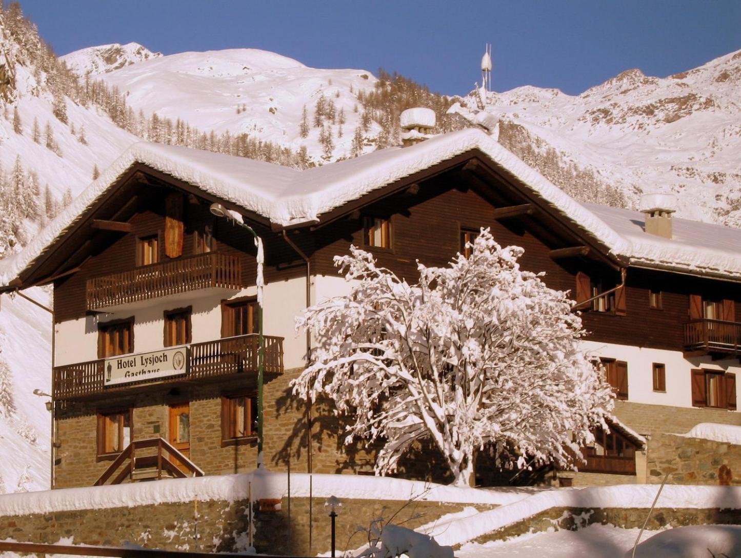 Hotel Lysjoch Gressoney-la-Trinité Esterno foto