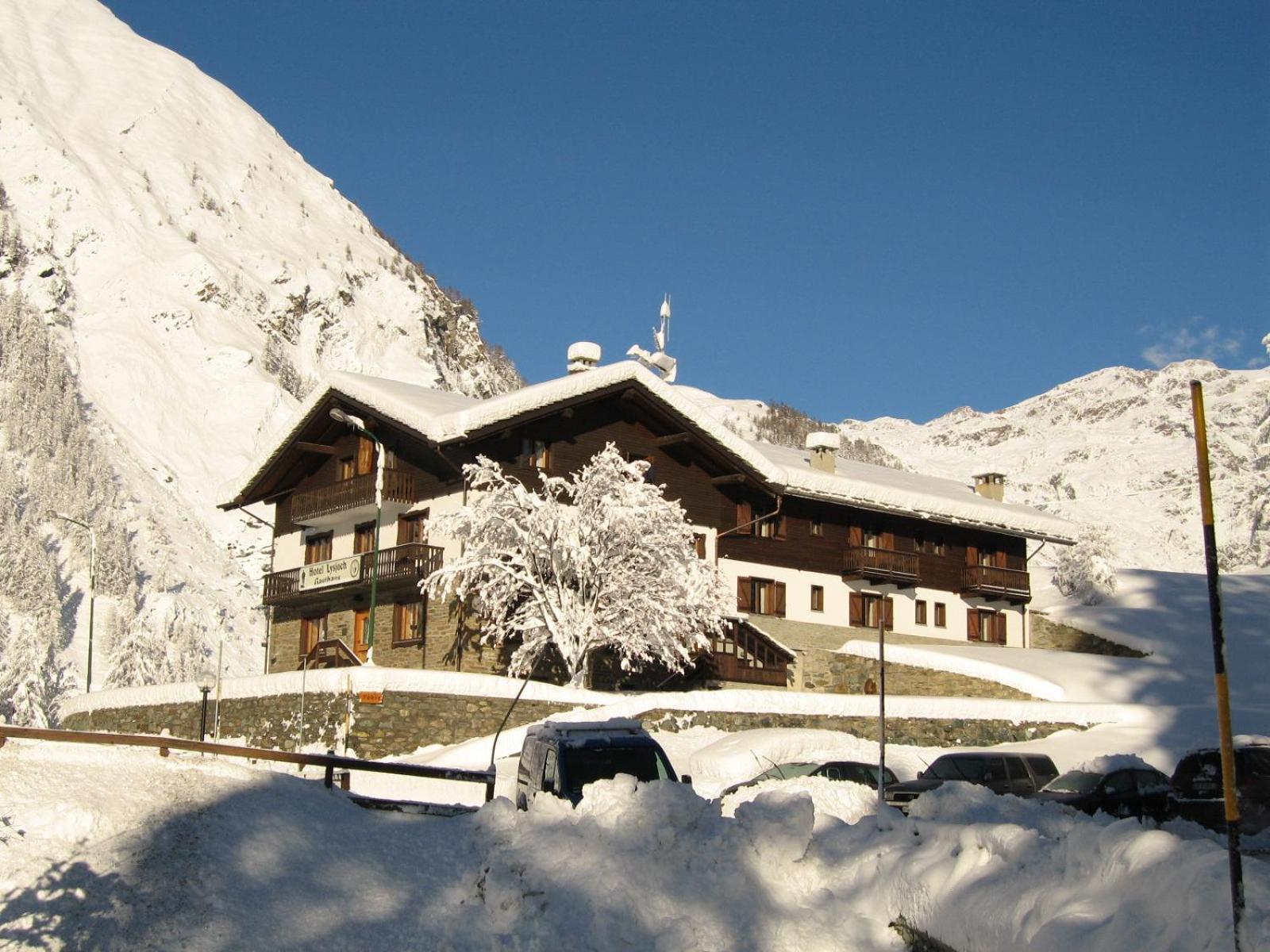 Hotel Lysjoch Gressoney-la-Trinité Esterno foto