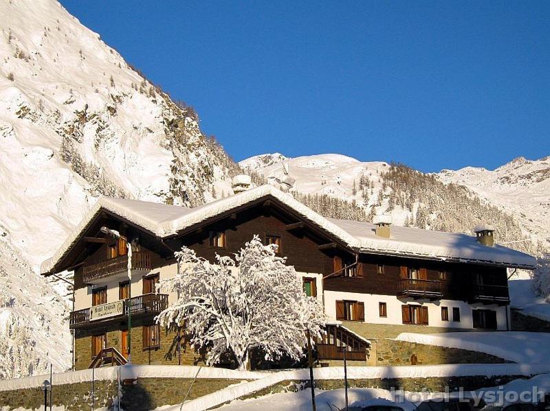 Hotel Lysjoch Gressoney-la-Trinité Esterno foto